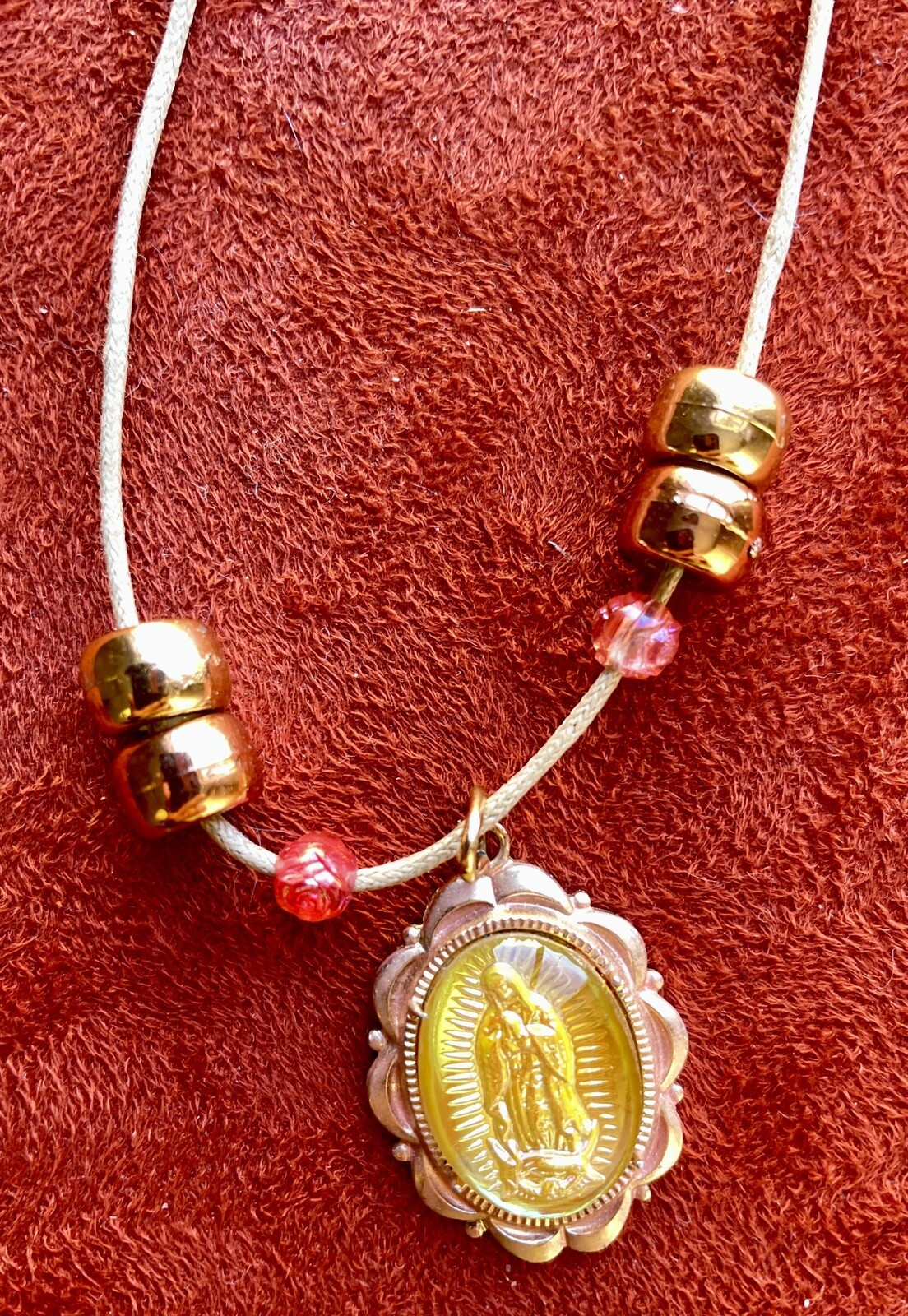 Opalescent ARTISAN Saint NECKLACE One Size