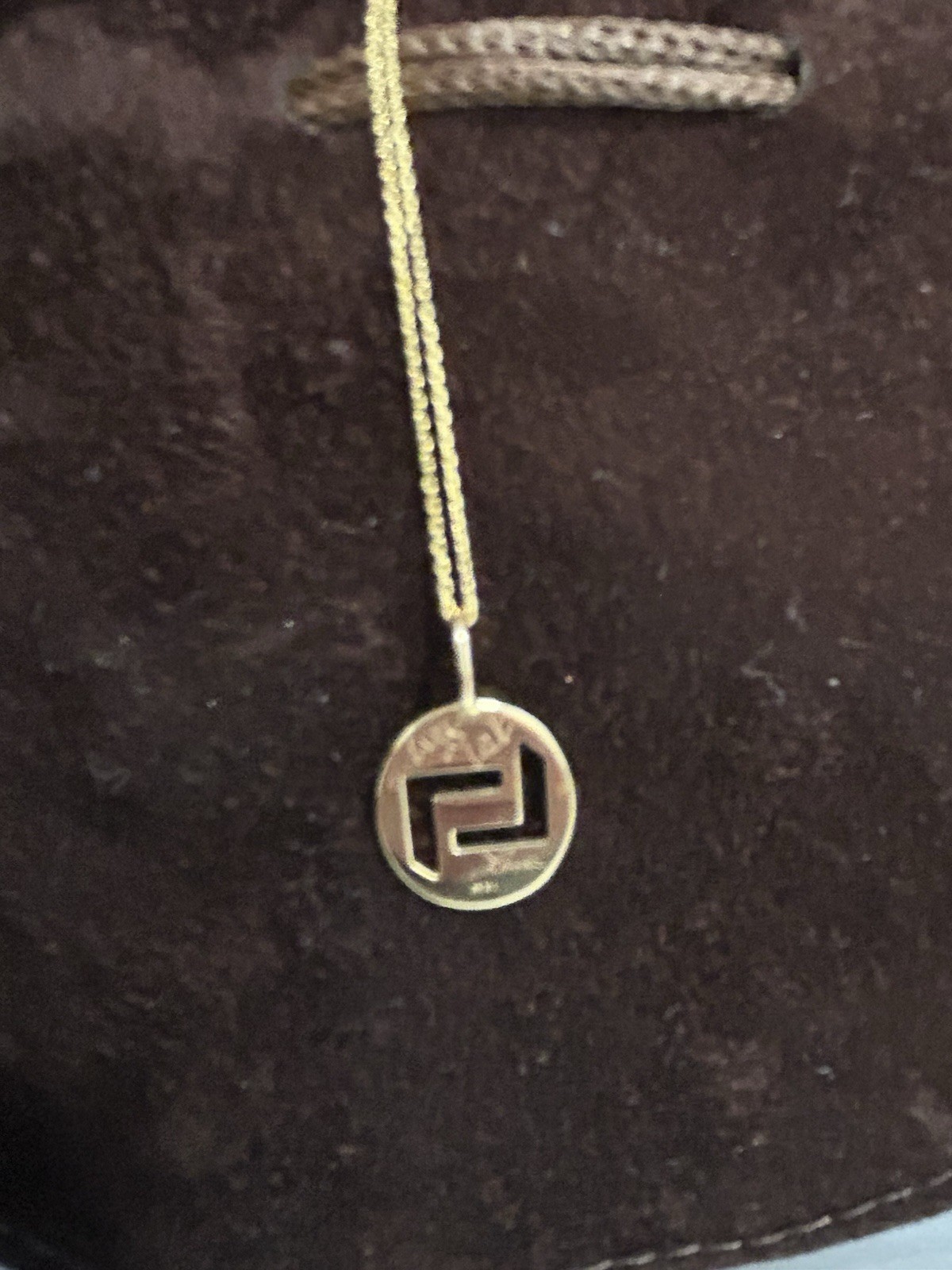 LANA Jewelry 14K Yellow Gold “Love & Luck” Pendant Necklace Hand-Signed by Lana
