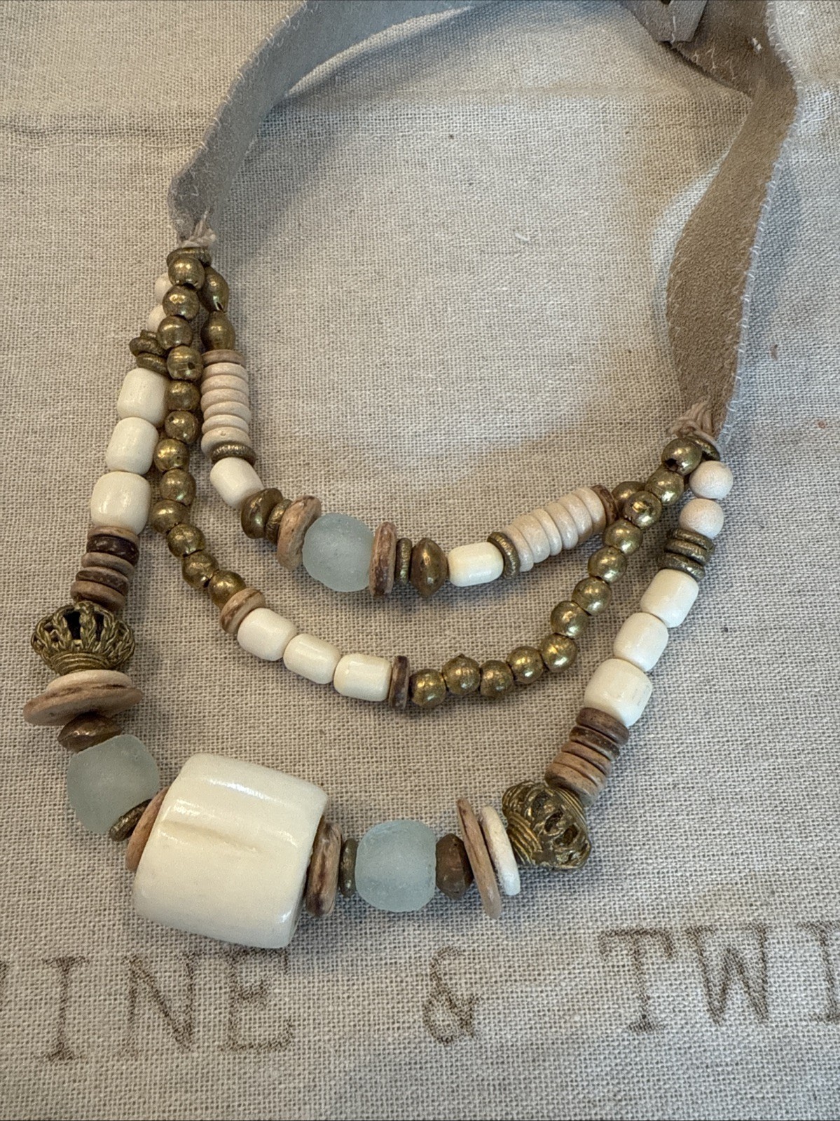 TEINE & TWIG LAYERED CLASSIC NECKLACE | STONE