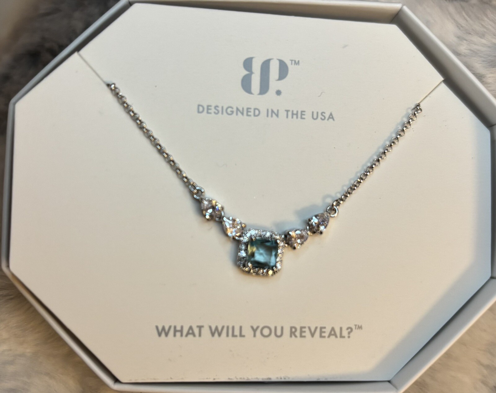Bomb Party Touch Of Perfection RBP5289 Necklace (Bi Color Stone)