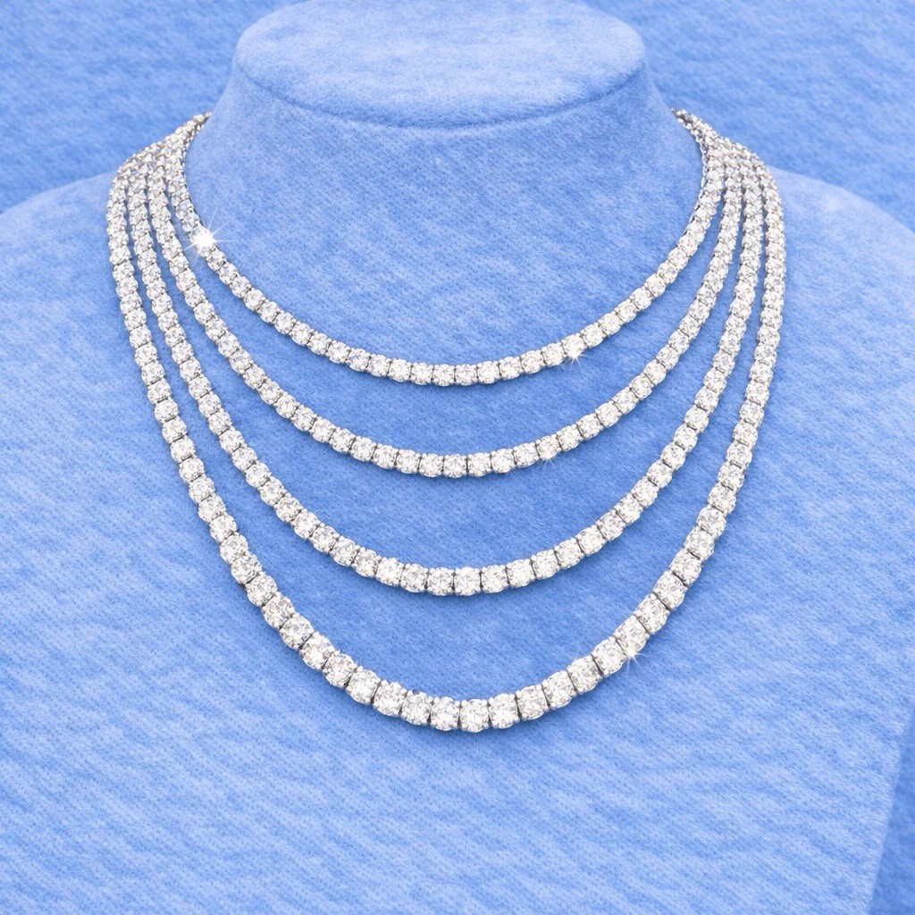 VVS1 Moissanite Tennis Chain