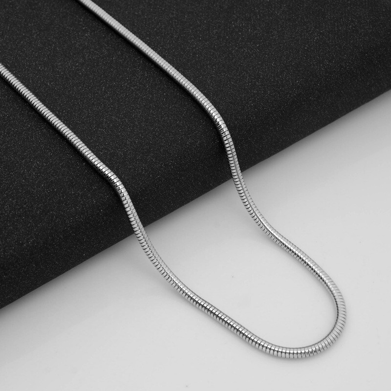 Wholesale Stainless Steel Silver Gold Classic Snake Chain Necklace 1mm-3mm NEW