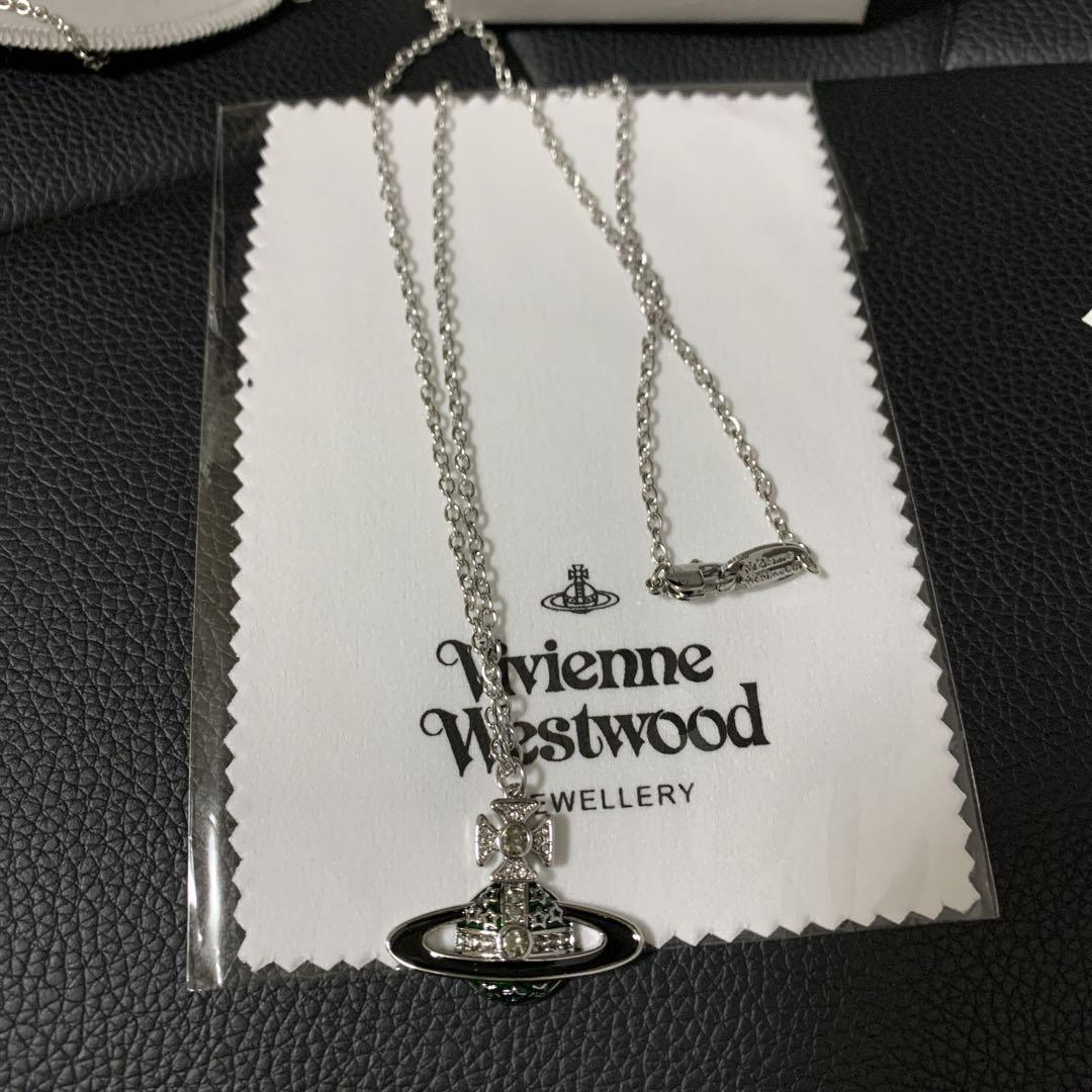 Vivienne Westwood Necklace MAN ROXANNE Silver IN BOX