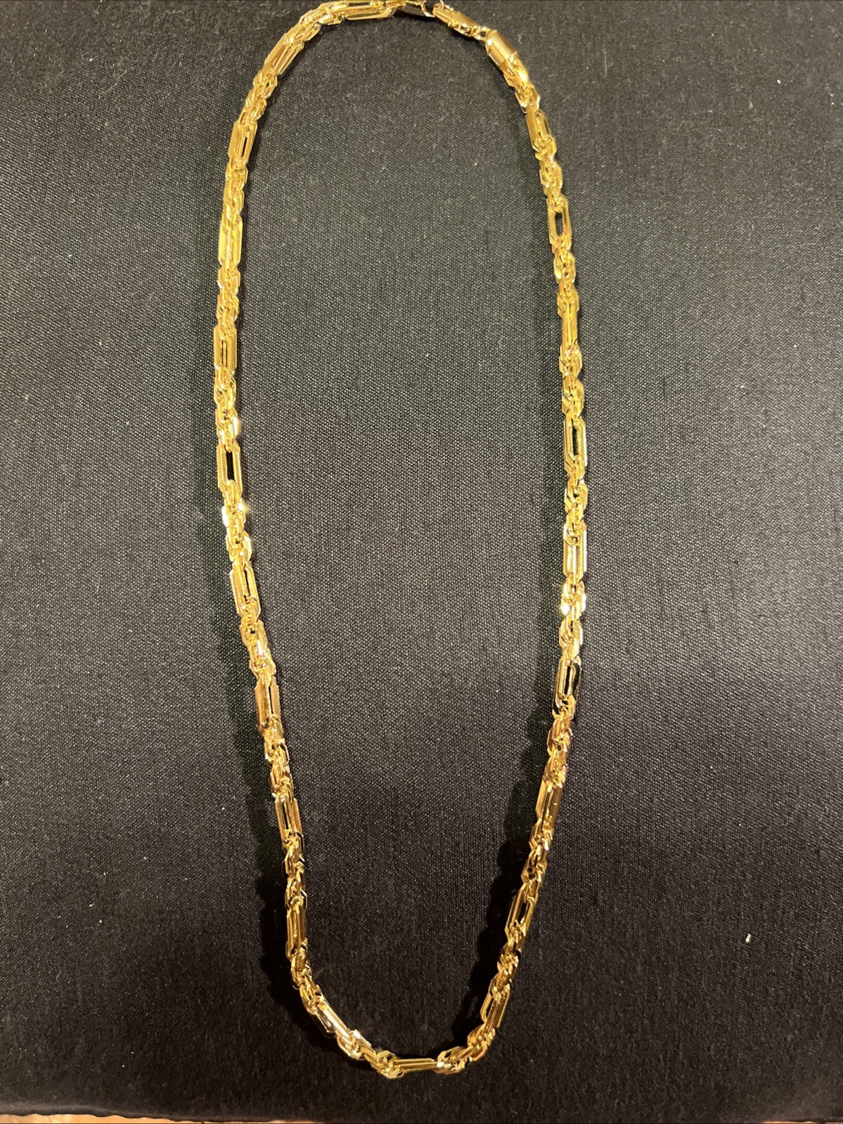 24 INCH MILANO 14KT GOLD ELECTROPLATED 10x HIGH QUALITY