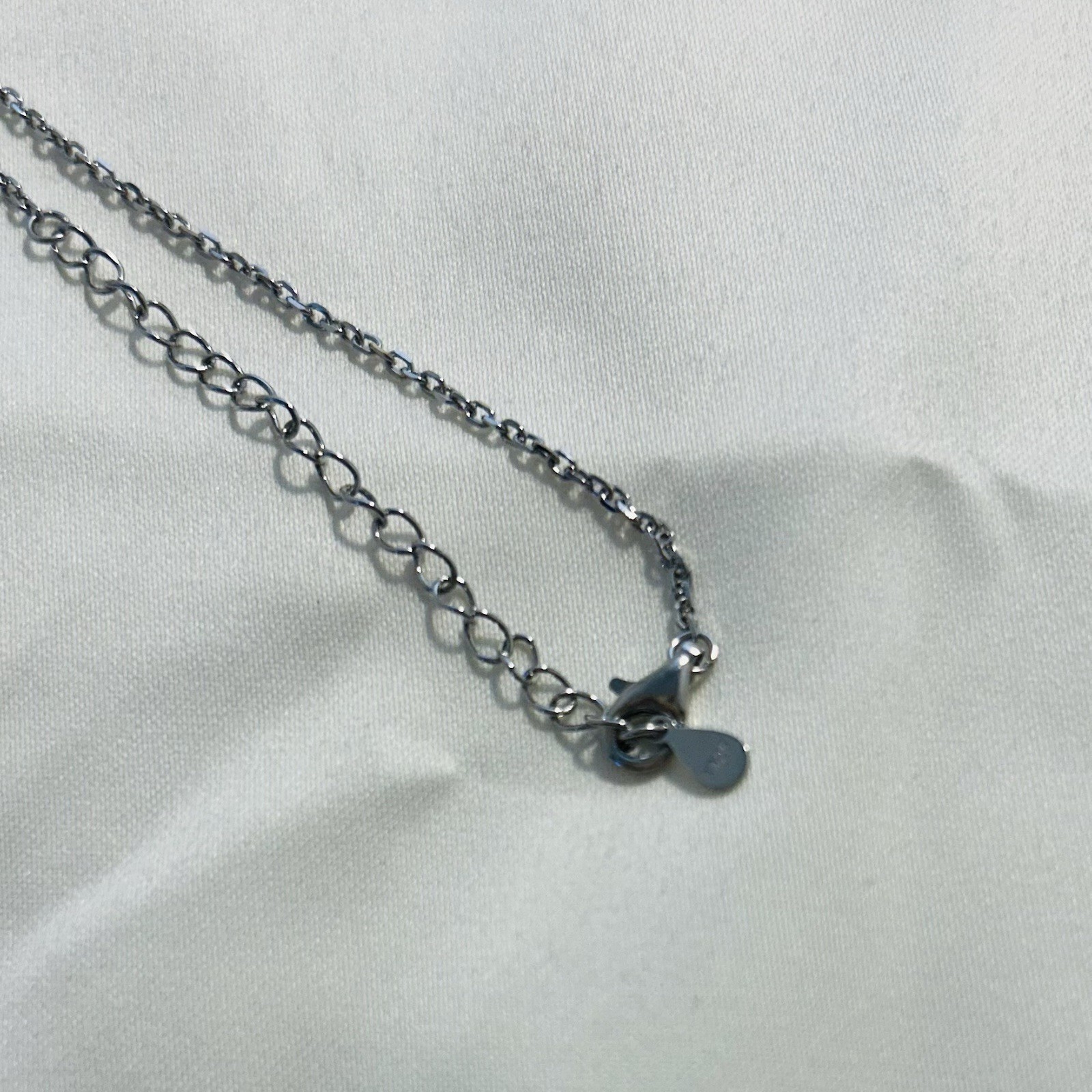 Sterling Silver Locket Necklace NIB Adjustable Chain 24 In Engraved “Forever “