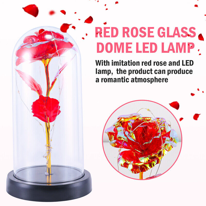 Valentine’s Day Eternal Rose Flower LED Enchanted Galaxy Rose Girlfriend Gifts