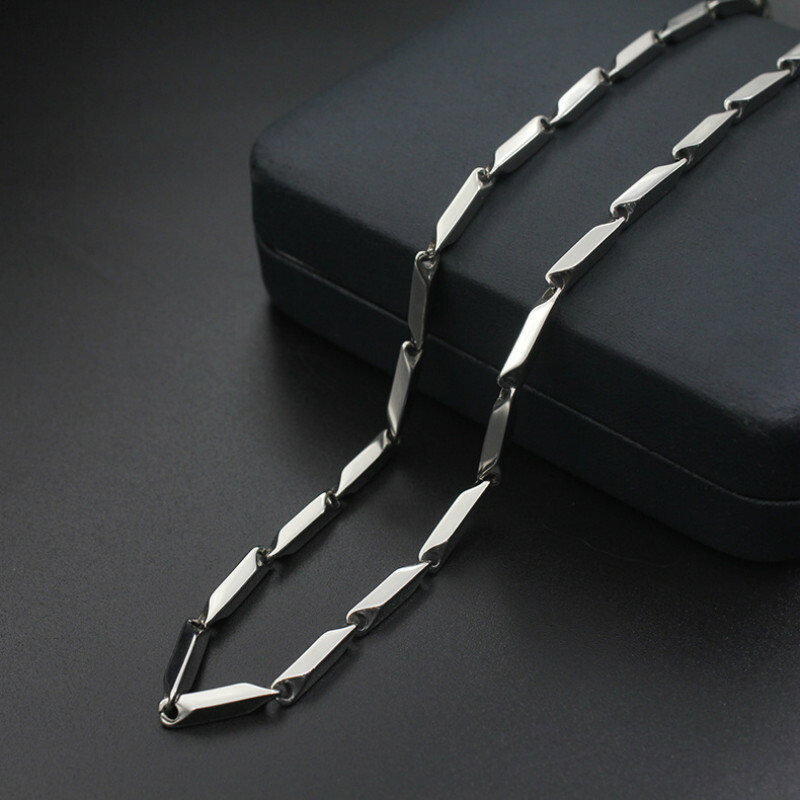 Stainless Steel 50 cm (19.7 in) 2 mm Rhombus Chain with lobster clasp