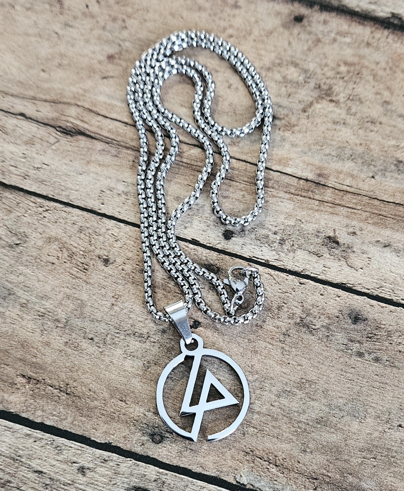 Linkin Park Necklace Pendant & Chain -Rock Band Jewelry Accessories NEW