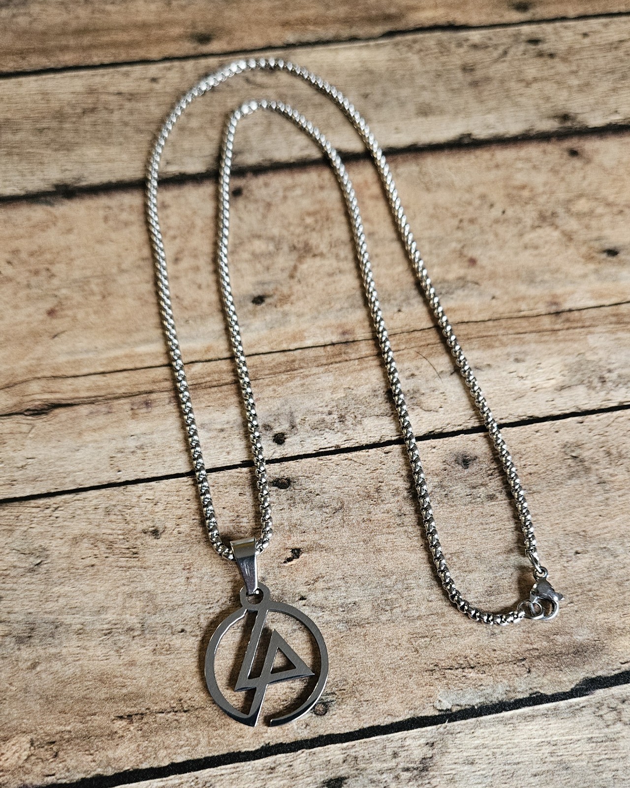 Linkin Park Necklace Pendant & Chain -Rock Band Jewelry Accessories NEW