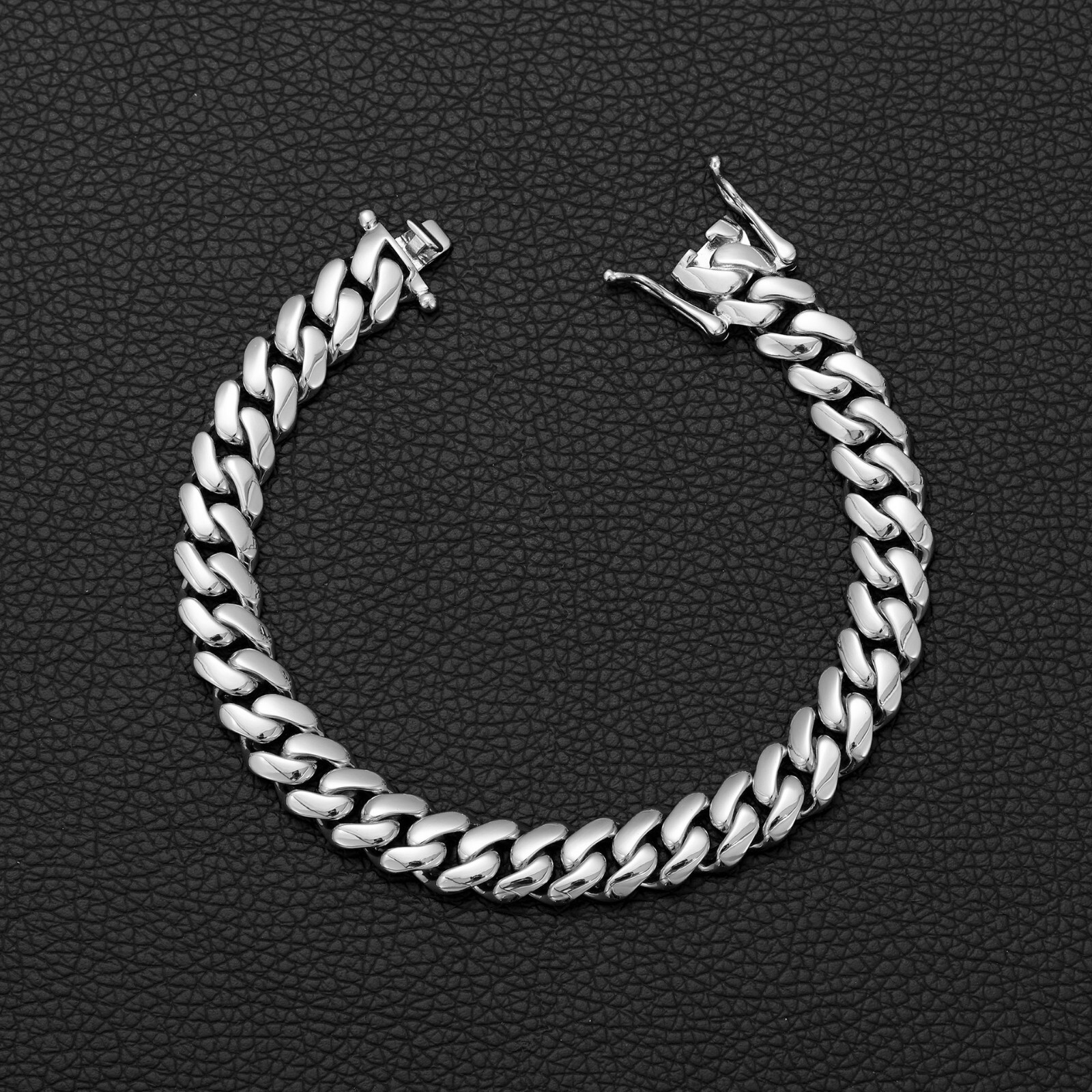 10-22mm Stainless Steel MEN Miami Hip Hop Cuban Chain Necklaces or Bracelets