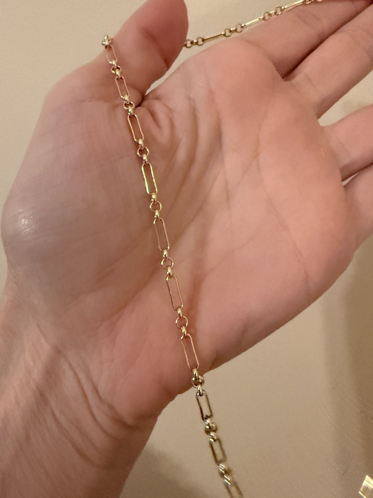 Kendra Scott Link Gold Necklace With Dust Bag
