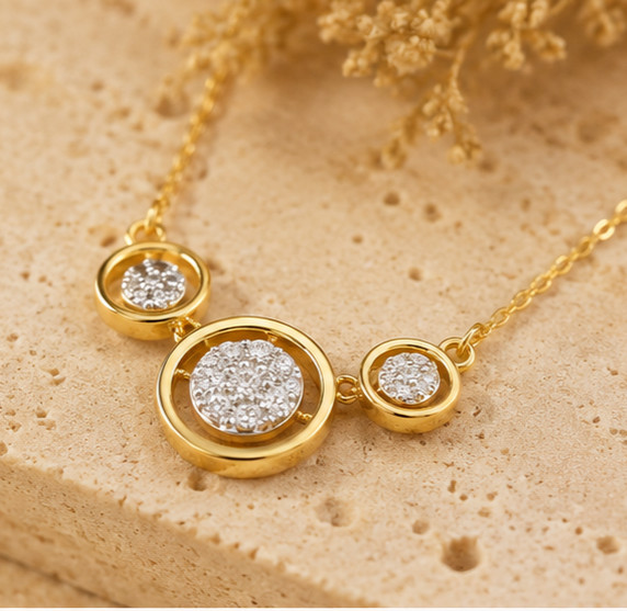 2ct Simulated Diamond Engagement Women Mikey Mouse Pendant 14kYellow Gold Plated
