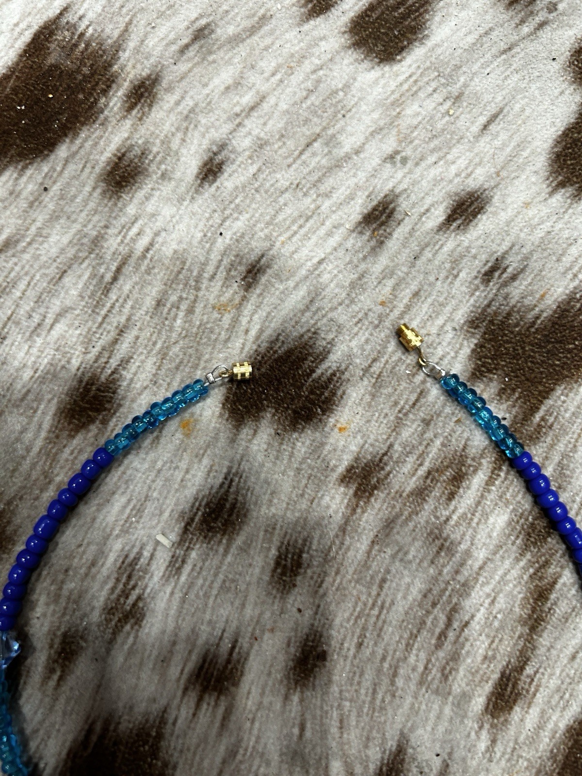 Custom Band Themed Beaded Choker Style Necklace Handmade Brand New