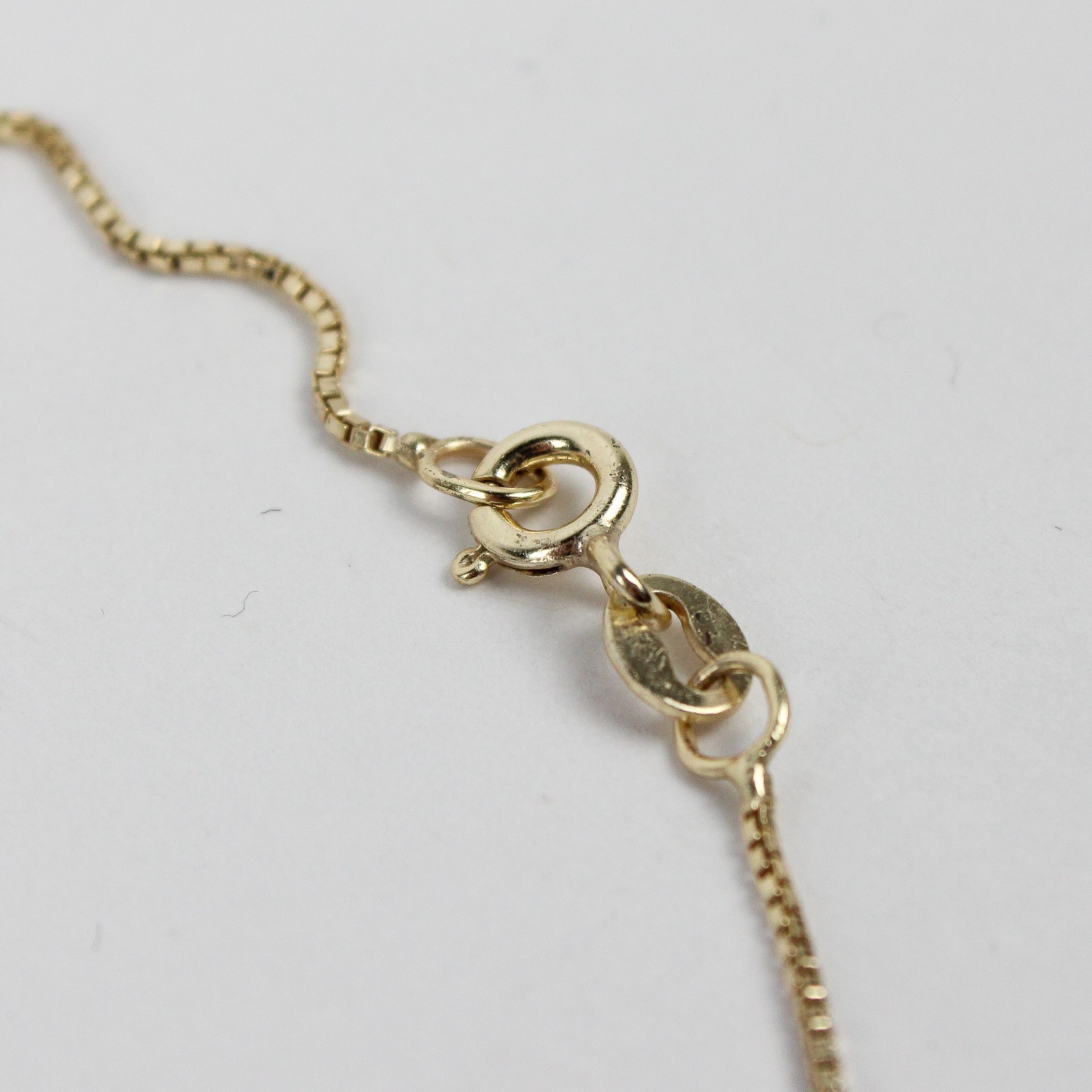 Cubic Zirconia Pendant Heart FAS Designer 925 Italy Necklace 19″ Box Chain Gold