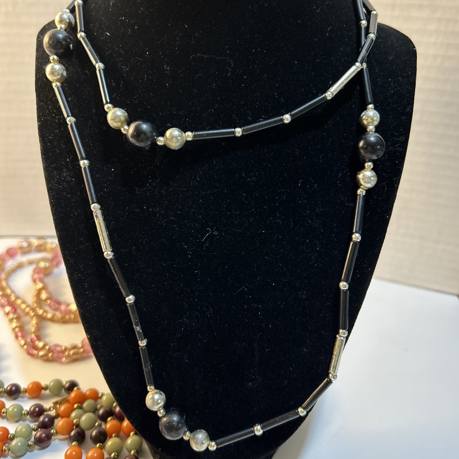 Beaded Necklace Lot Of 9 Various Lengths Jewelry