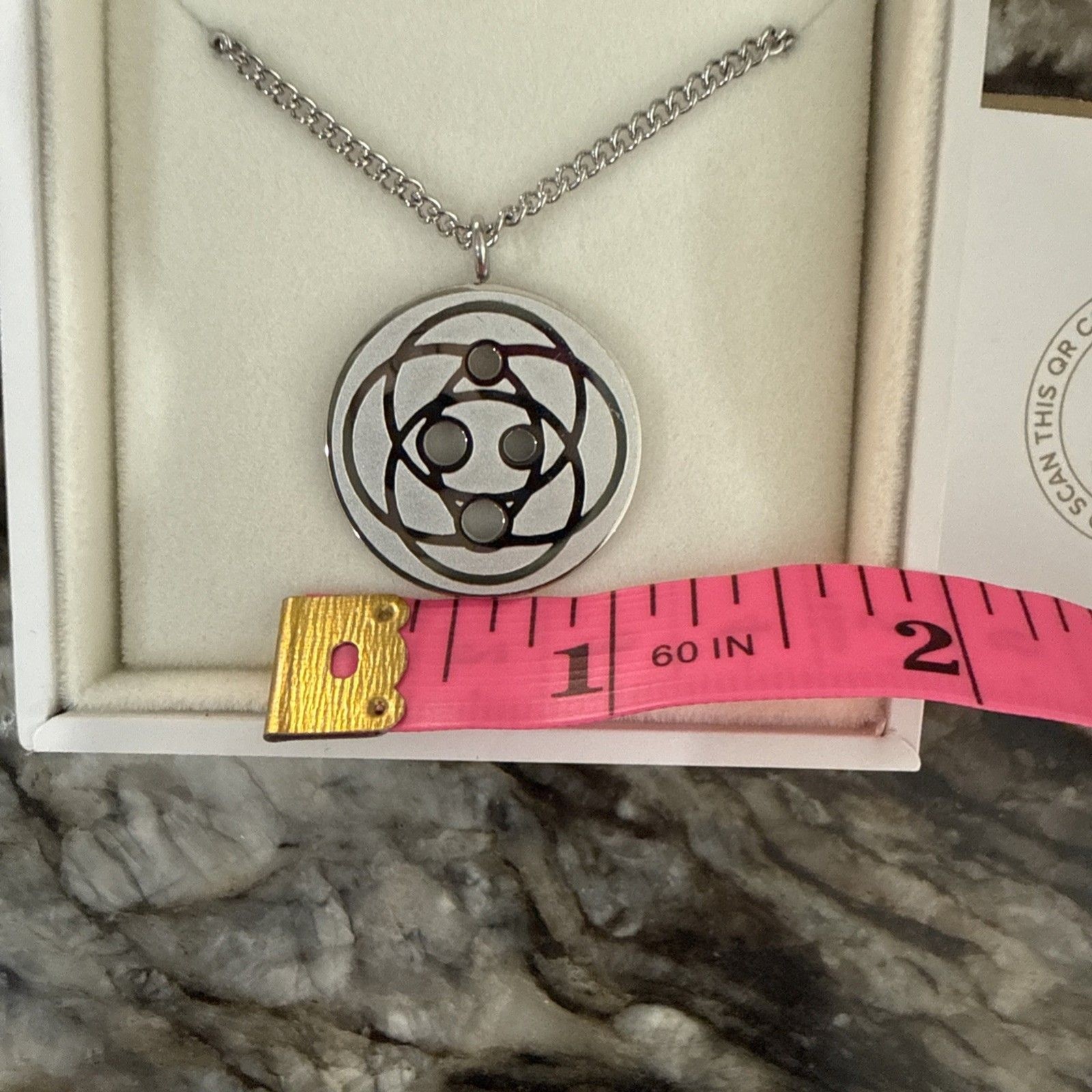 Harmoni EMF Pendant Protection Necklace ~ NEW