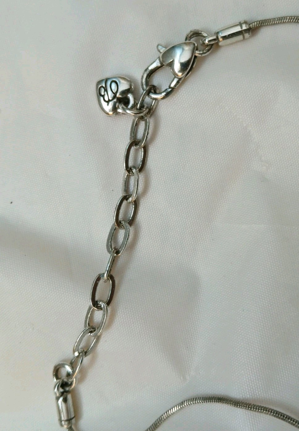 Brighton Beauty and Strength Coin/Seal Pendant Necklace Silver Plated 18” -20″