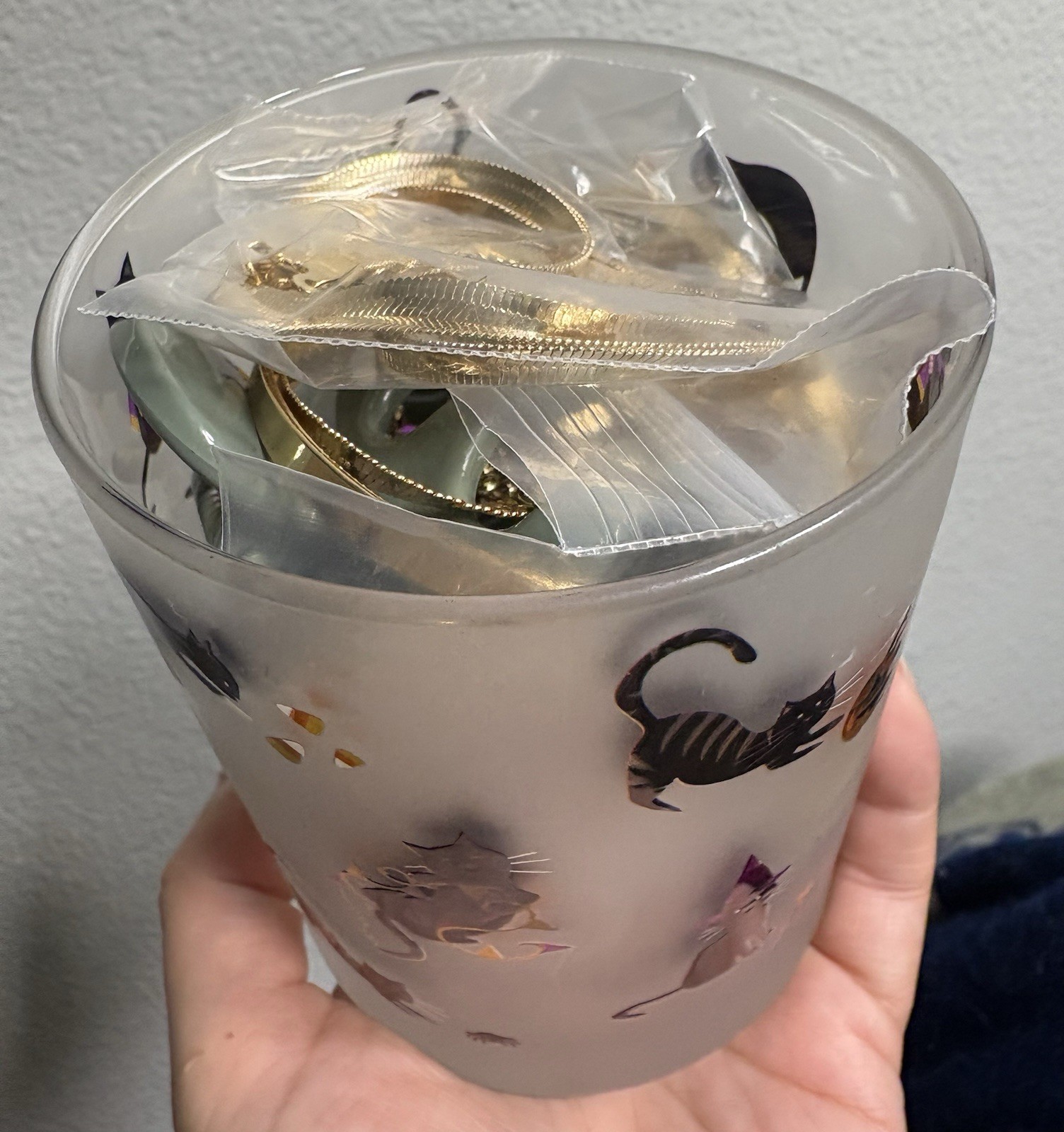Mystery Jewelry Jar – Spooky/October Theme-All Wearable – Mixed Items