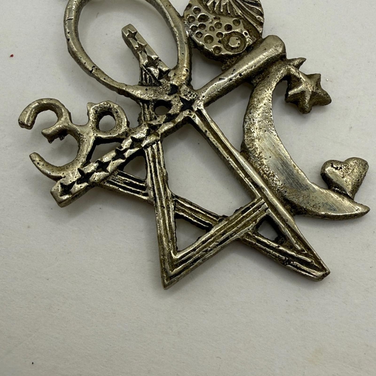 Interfaith Coexist Pendant Cross Star David Crescent Om Religious Harmony Charm