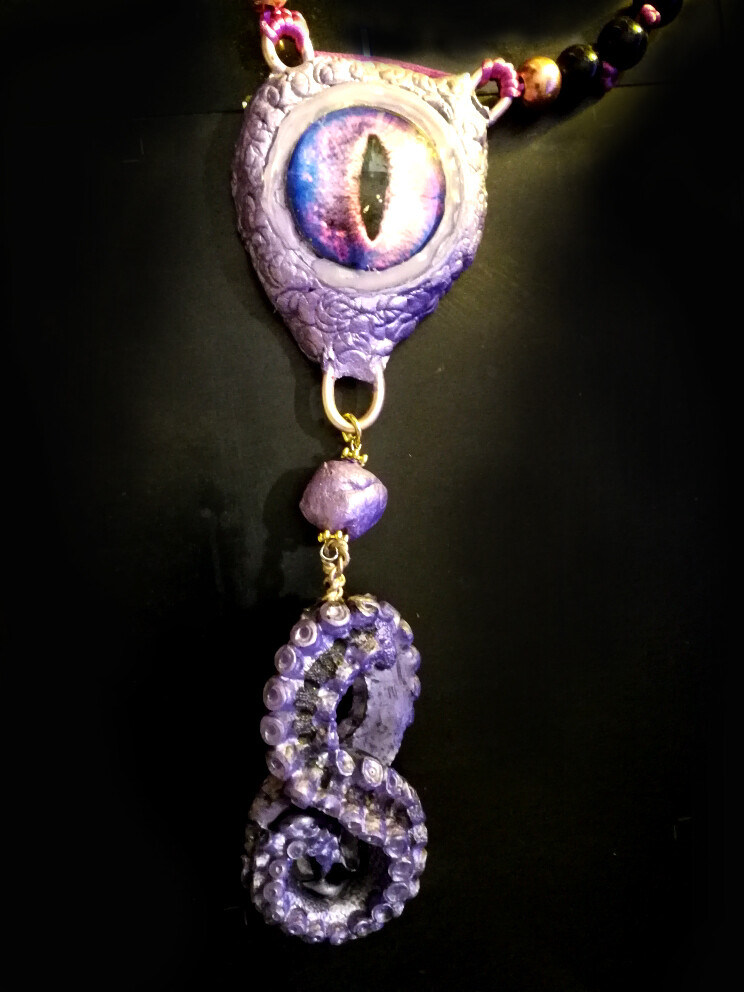 Talisman Protection Evil Eye Demon Amulets Pendant Necklace Charms Witch Jewelry