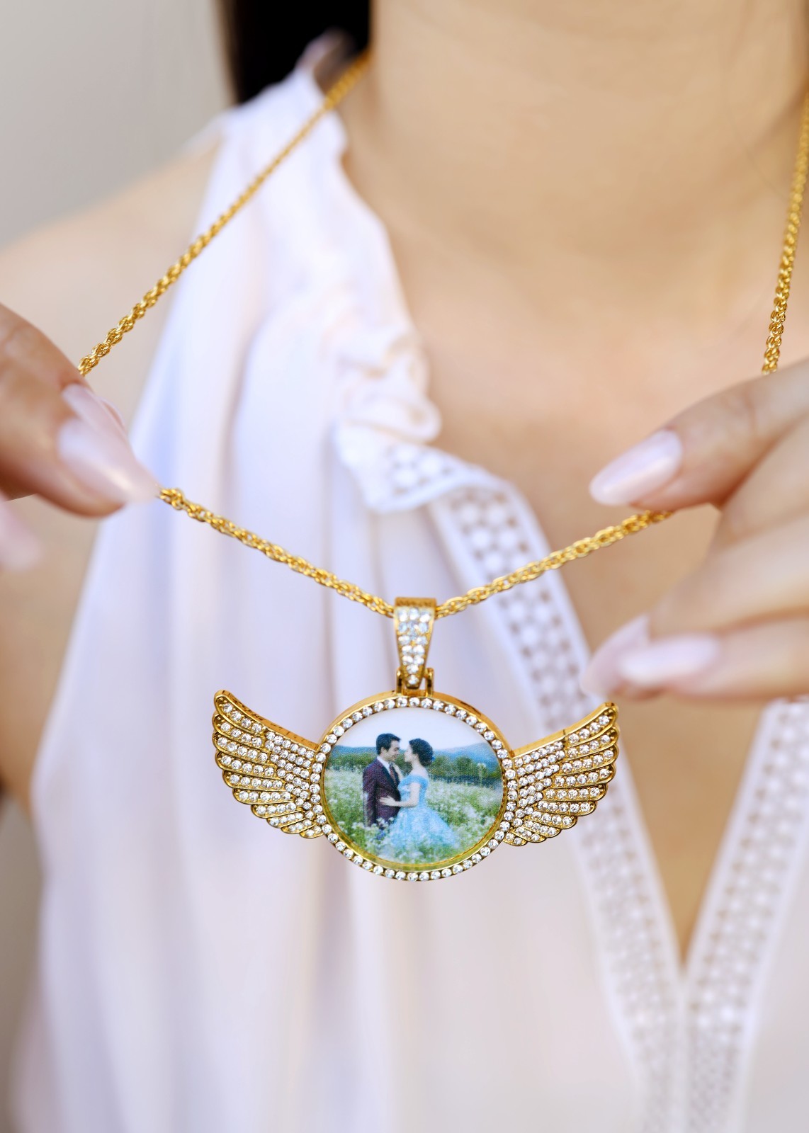 Personalized Picture Necklace, Custom Photo Necklace, Photo Pendant, Photo Jewel