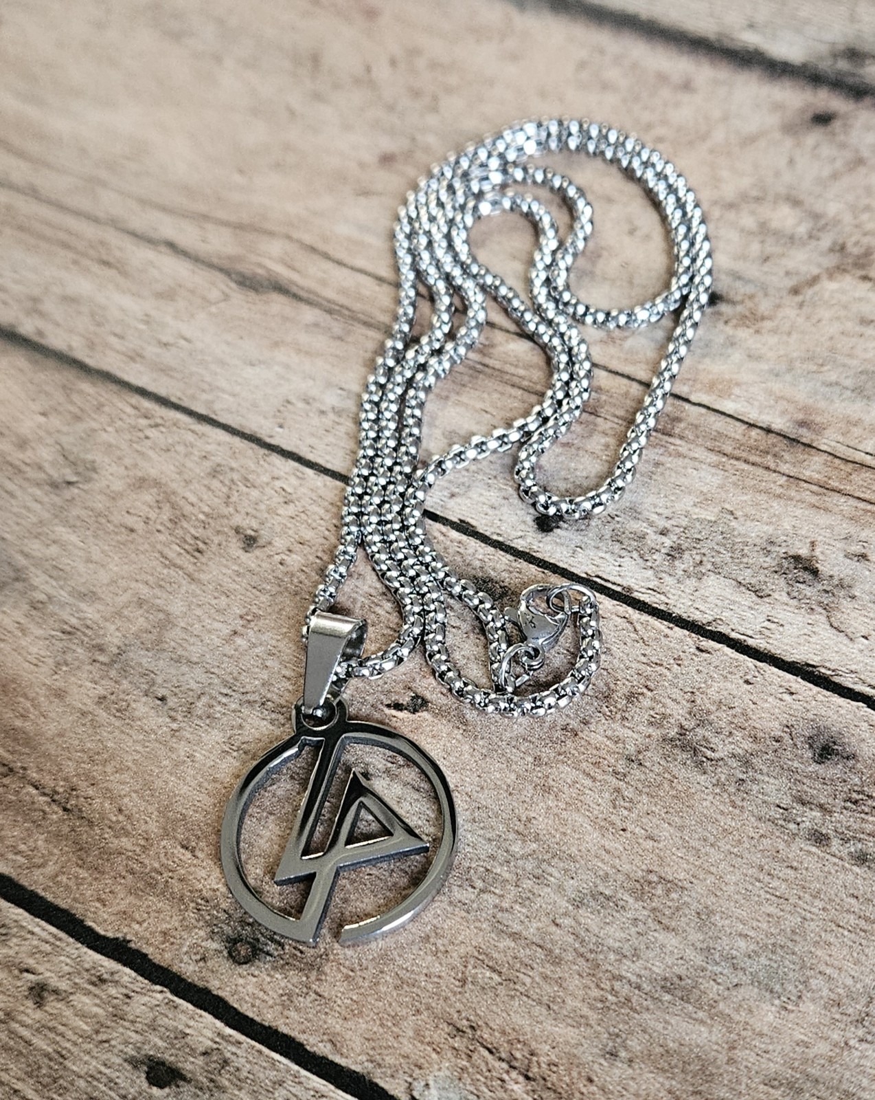 Linkin Park Necklace Pendant & Chain -Rock Band Jewelry Accessories NEW