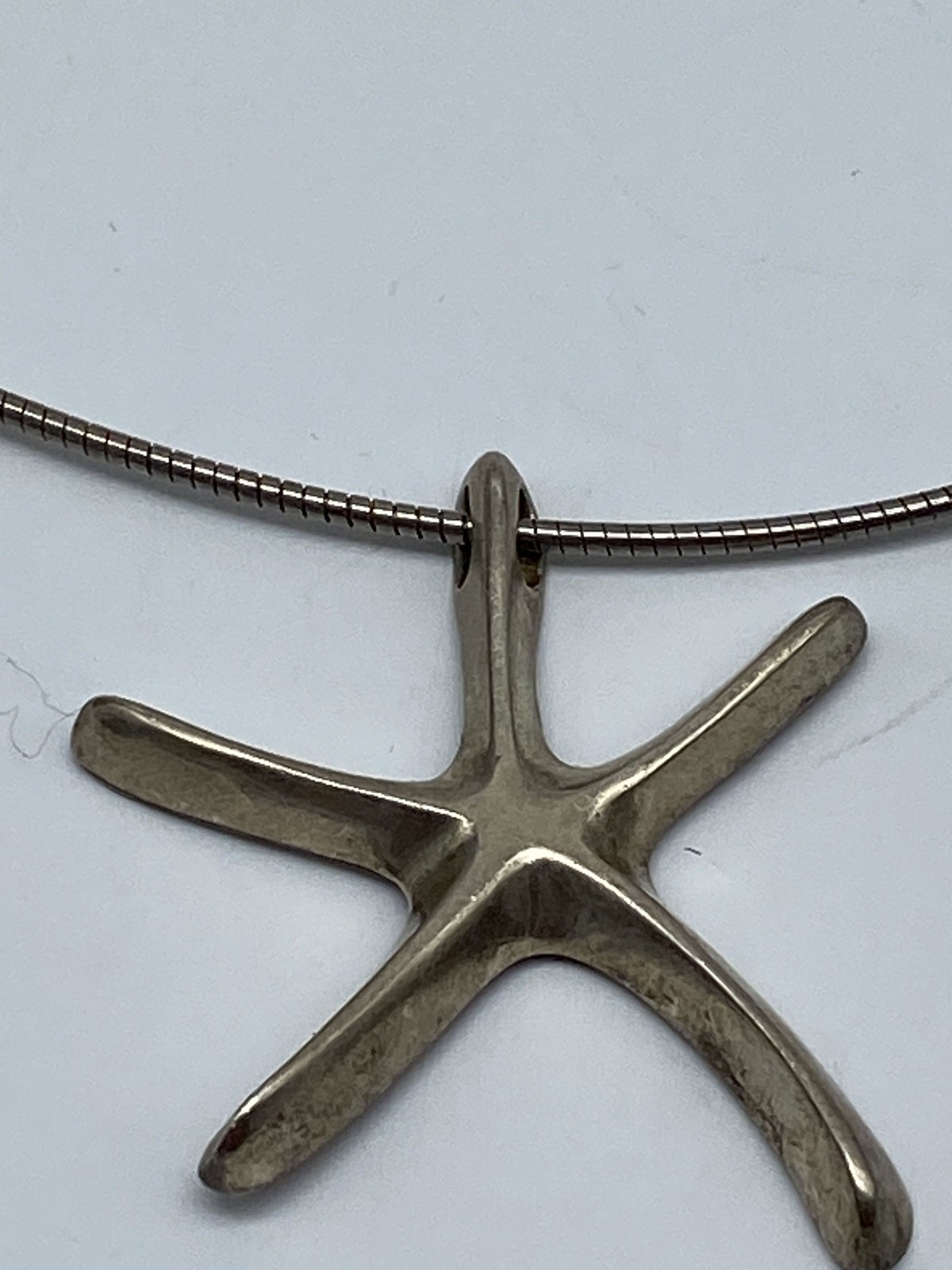 Sterling Silver Sarfish Pendant Snake Chain Necklace 16.6g