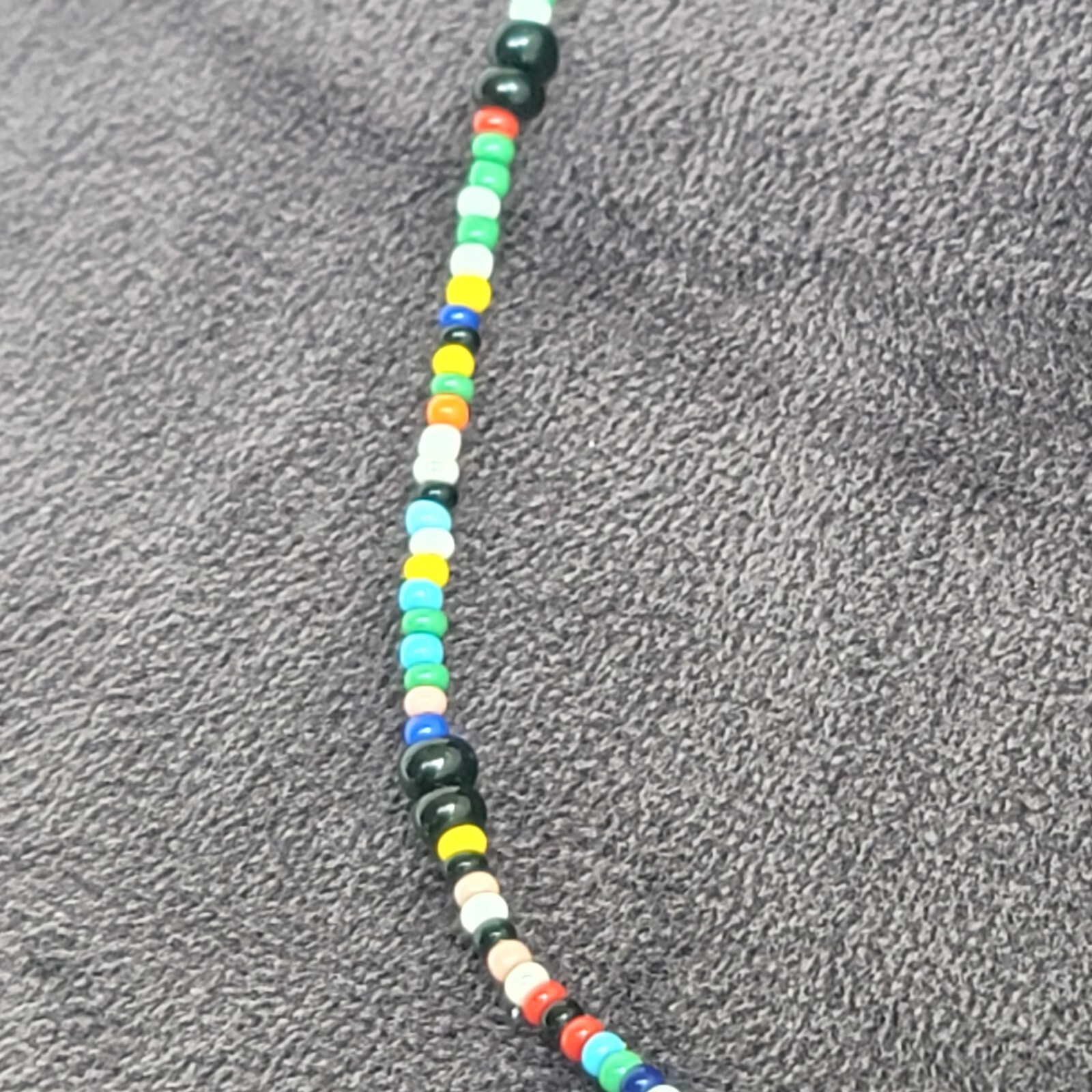 Colorful Beads Strand String Beaded Choker Necklace Jewelry Women Gift 22″