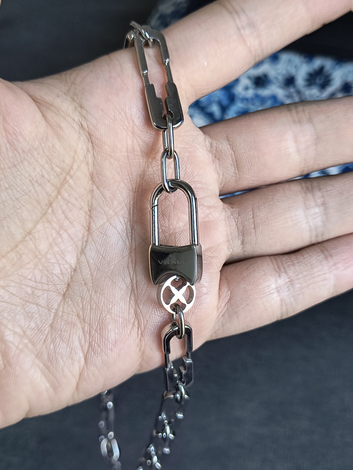 Vitaly “Saive” Chain Necklace – Silver (50cm) BNIB