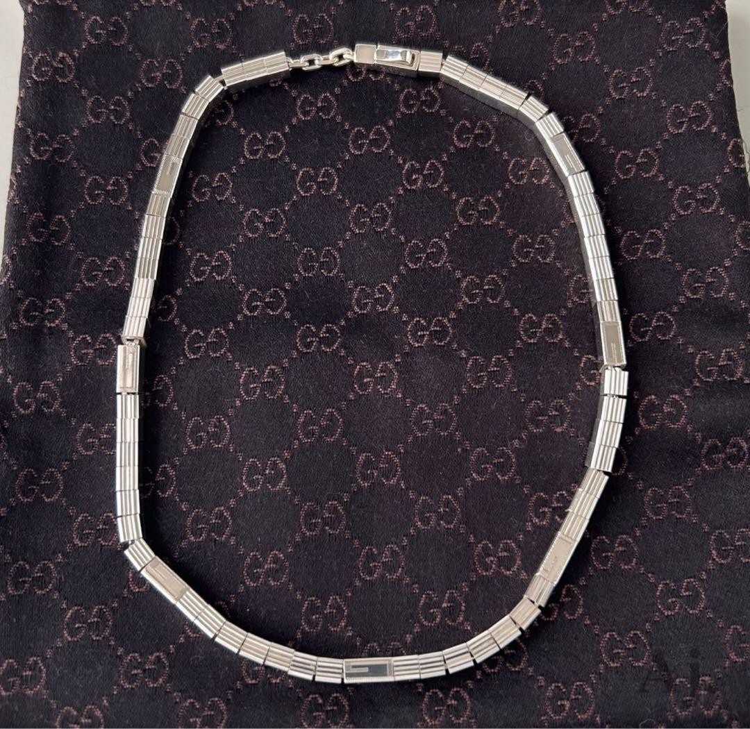 Gucci Silver 925 Necklace Excellent Price