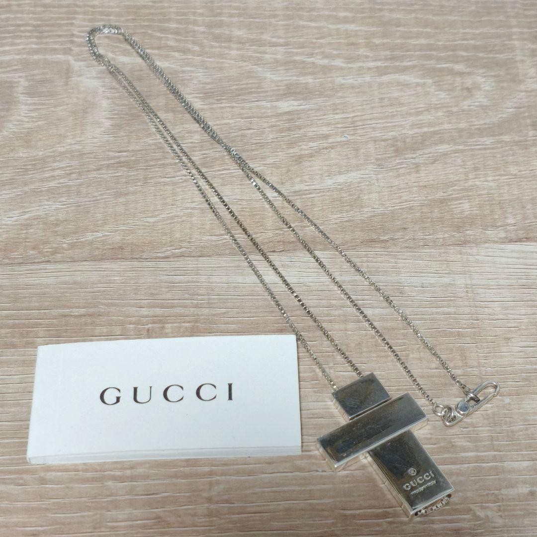 Excellent GUCCI Necklace With 3 Plates