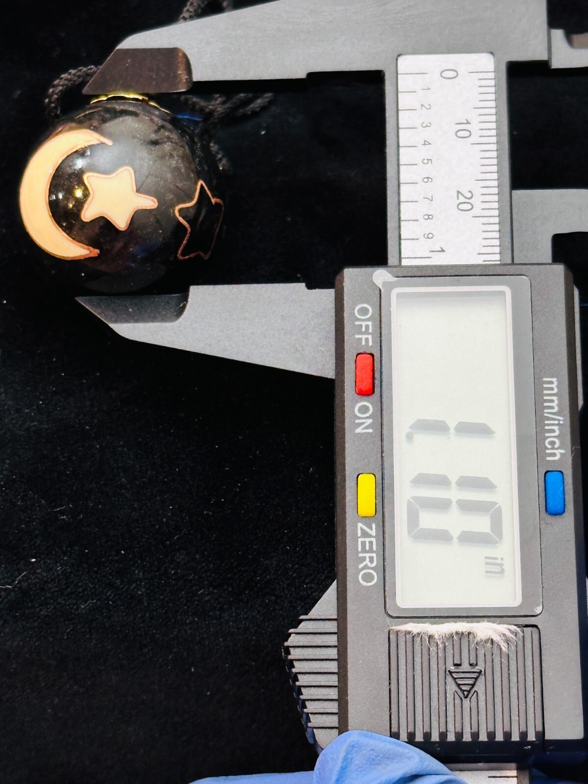 Mindfulness Harmony Ball. Enamel Chime Sphere Pendant with Box.
