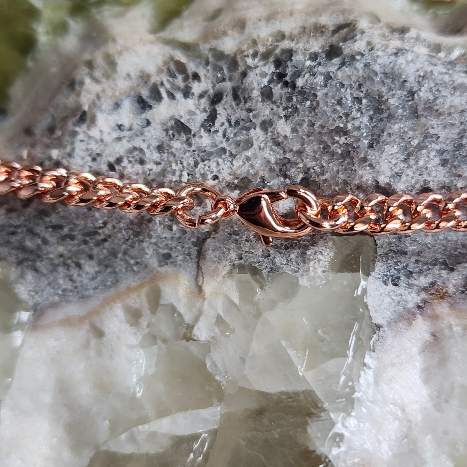 Pure Copper Cuban Link Chain Necklace – 20 Inch – 4mm
