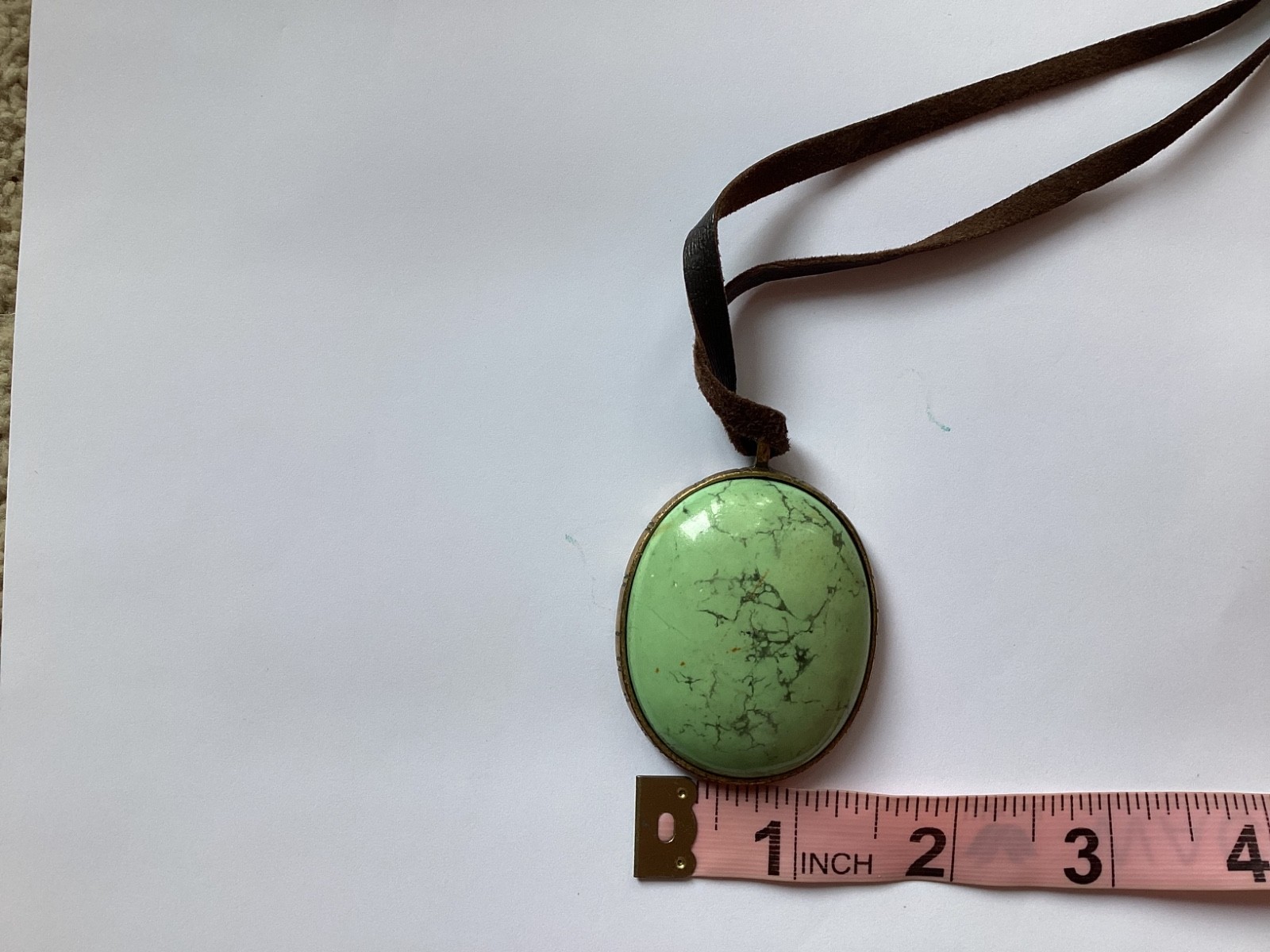 Guess Brand Reversible Pendant Necklace Boho Hippie Mushrooms and Sun