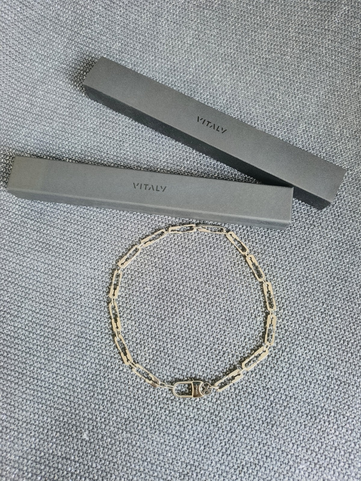 Vitaly “Saive” Chain Necklace – Silver (50cm) BNIB