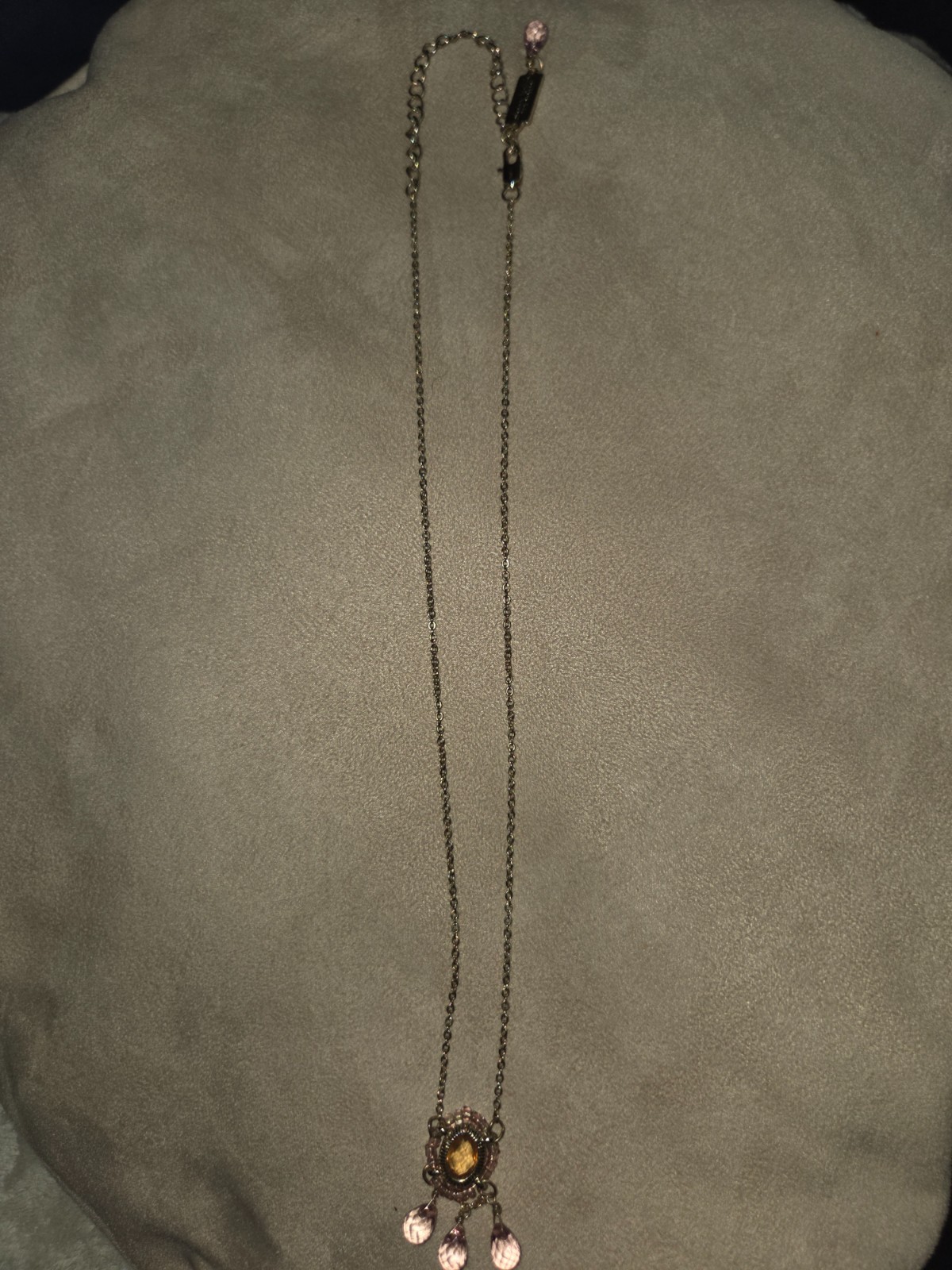 Necklace Pendant, Dana Kellin for Target, Fashion Jewelry, GUC, 16-20 in., Nice!