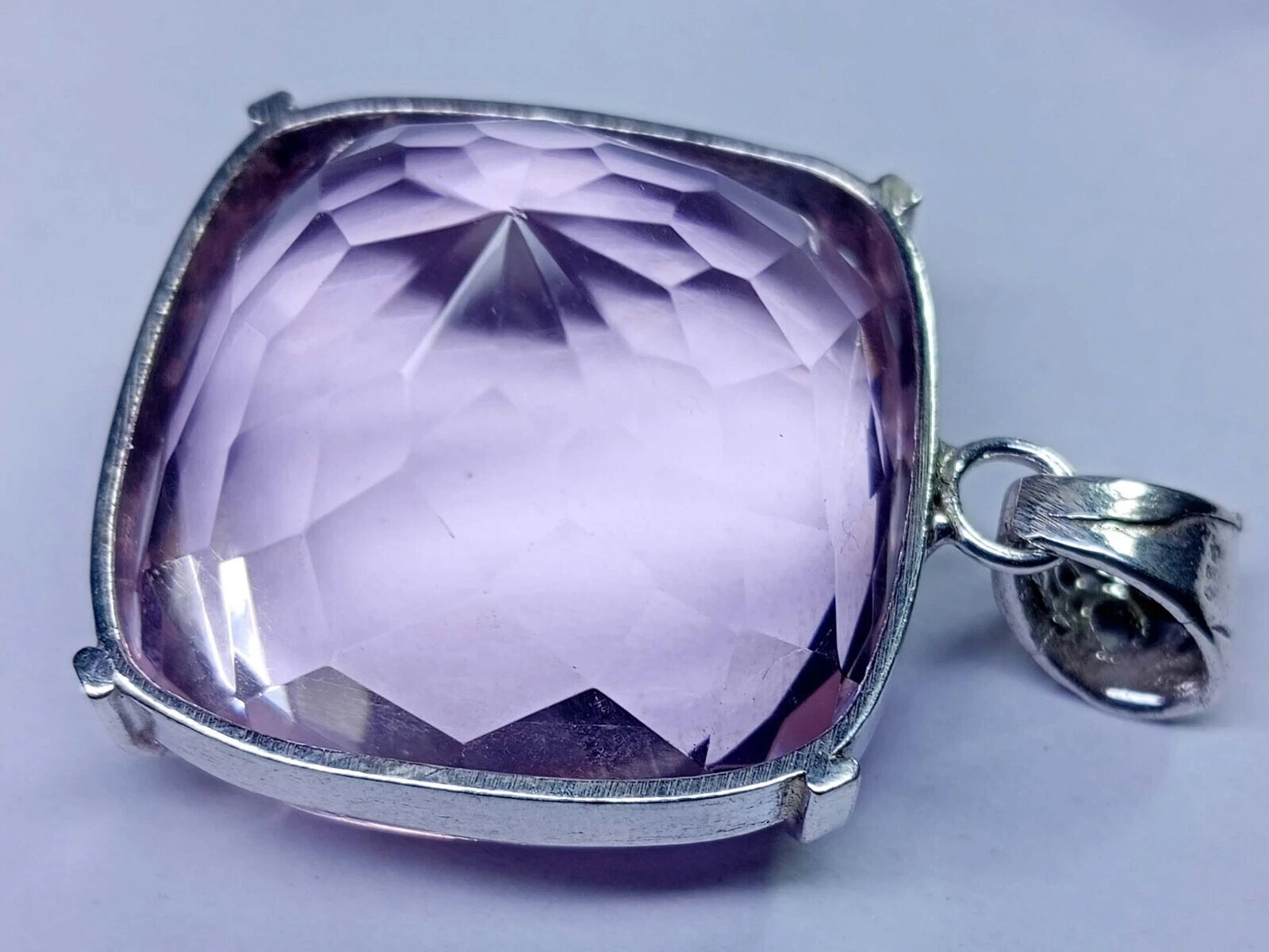Flawless Pendant Pink Topaz Cushion Cut 134-136Ct Natural Gemstone EGL Certified