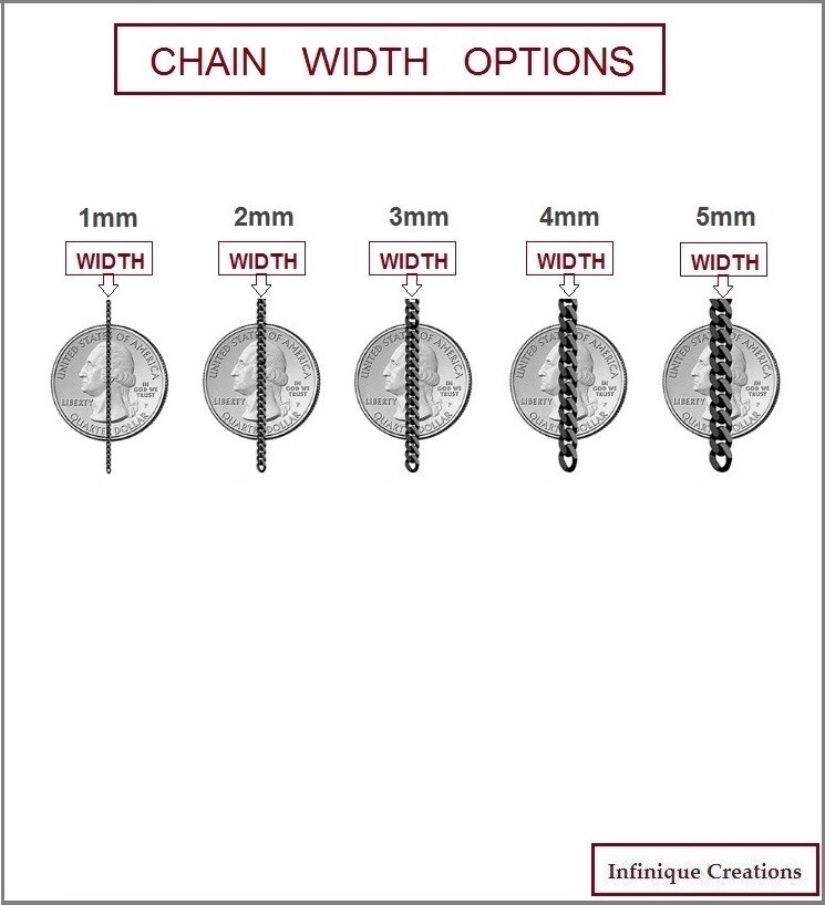 Stainless Steel Silver Chain Cuban Curb 7-38″ Necklace Bracelet Men Women 3-12mm