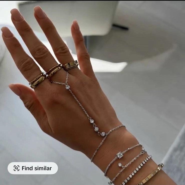 Evry Jewels Silver Or Gold Plated Stainless Steel Necklaces & Hand Chains 10 Ct
