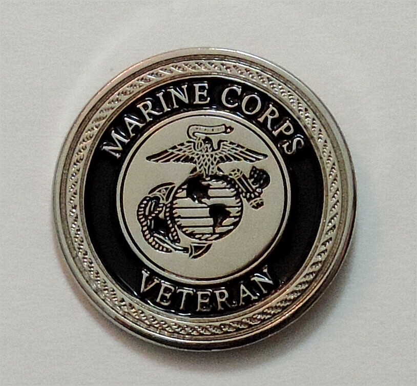 UNITED STATES MARINE CORPS VETERAN LAPEL PIN