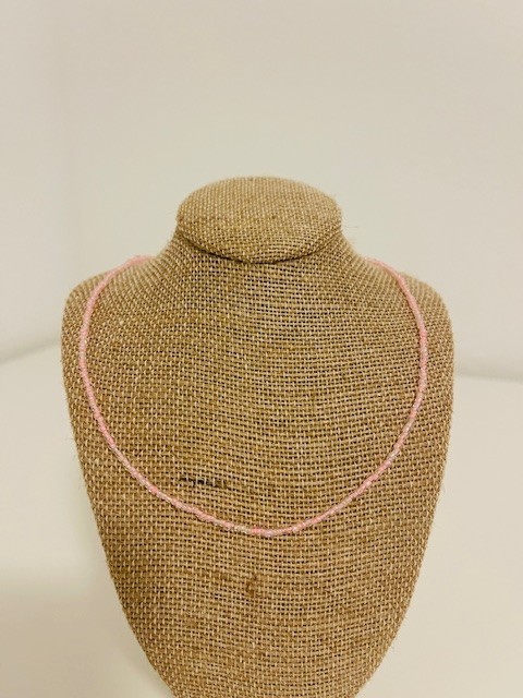 Beaded Necklace 9 handmade beaded necklaces in various lengths.