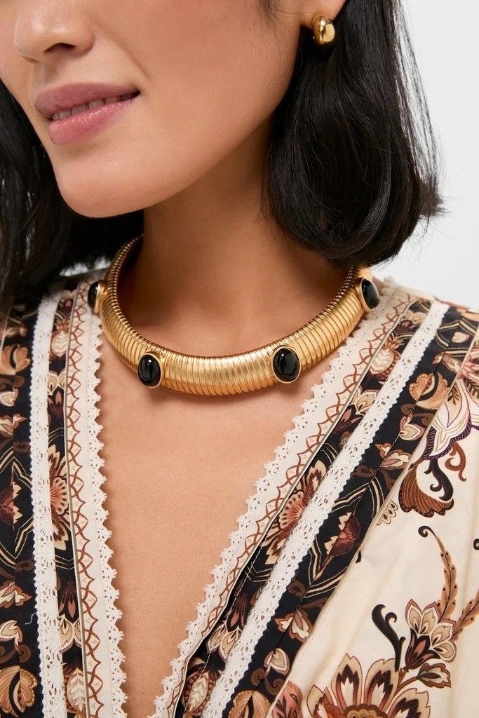 Julietta Celeste Necklace in Gold One Size Womens Jewelry