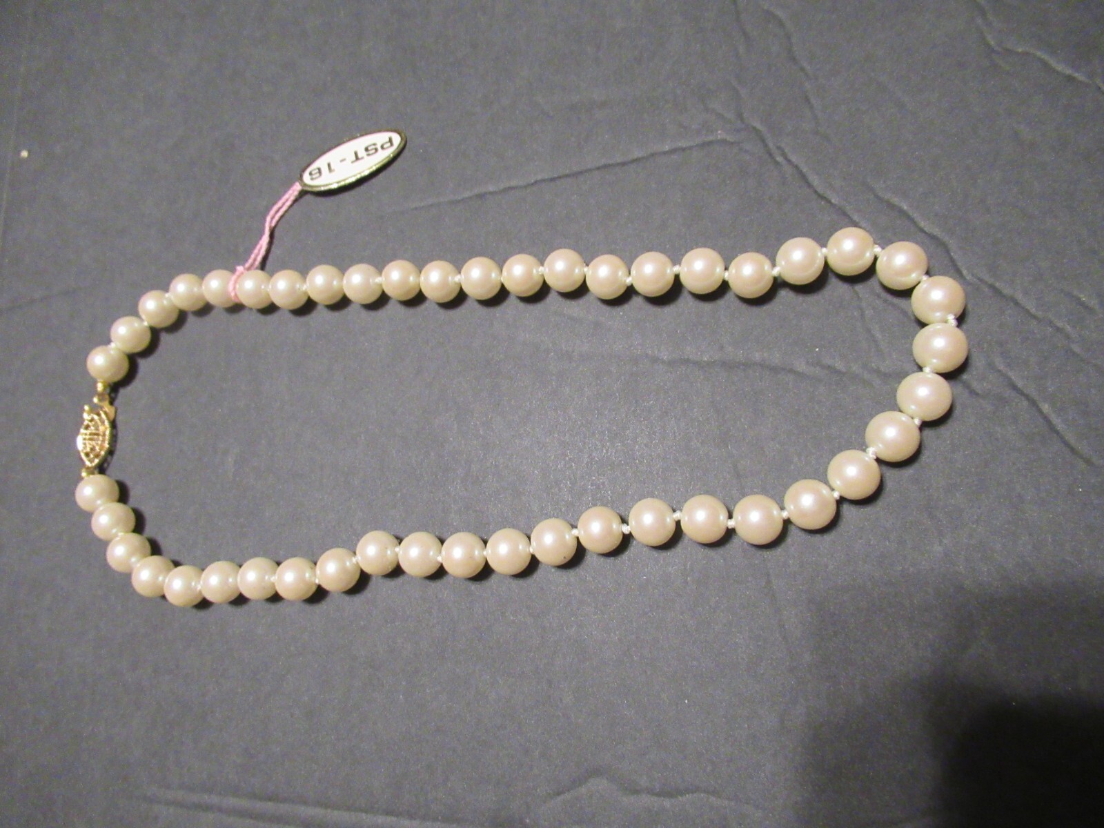 Vintage Maui Pearl Strand Necklace 16″ Child or Adult Choker New Old Stock