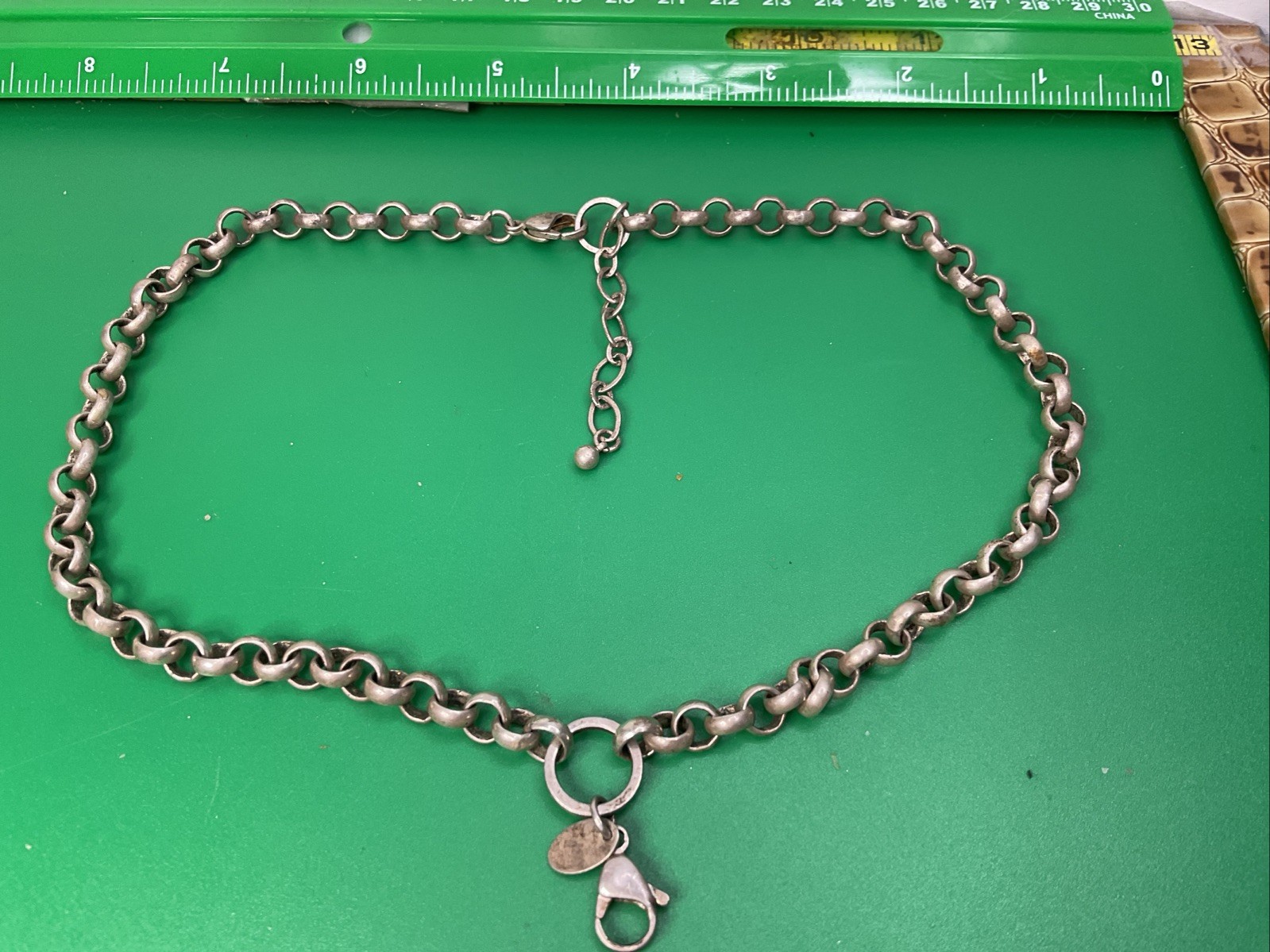 Authentic Origami Owl Thick Rolo in Rose Gold Rare Retired Popular Chain