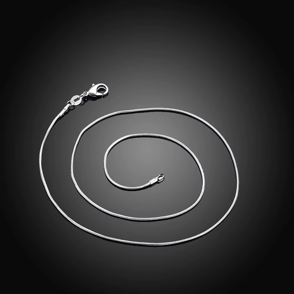 10PCS LOT Wholesale 925 Sterling Silver 16/18/20/22/24/26/28/30 Inch 1mm