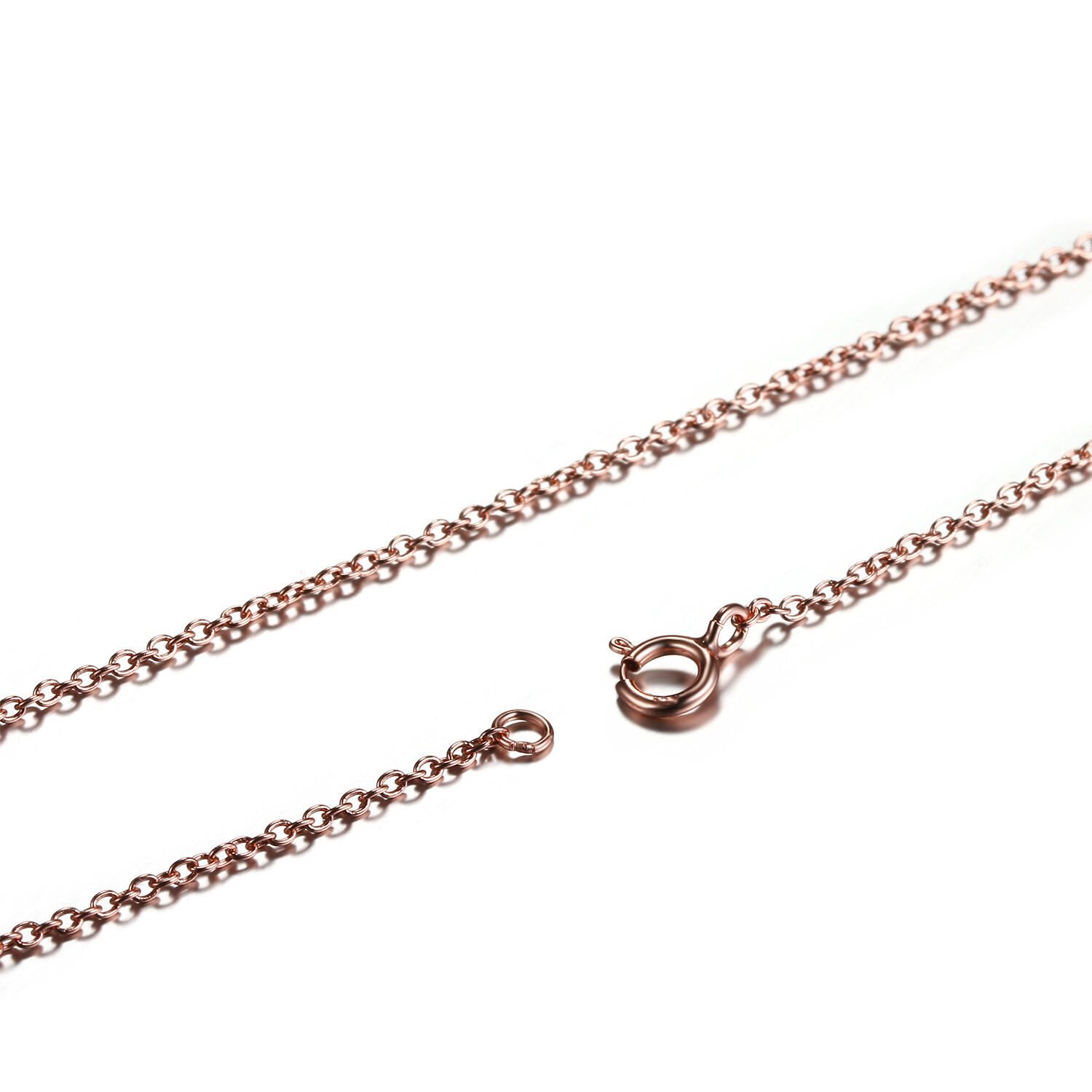 925 Sterling Silver Men Women 1MM Cuban Chain Necklace 16in/18in/20in/22in/24in
