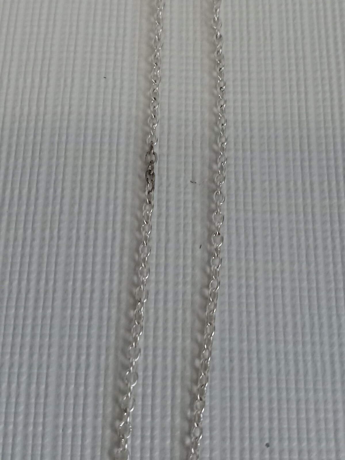 SHA Jewelry Silver Tone Single Strand Diamond Shaped Rhinestone Pendant Necklace