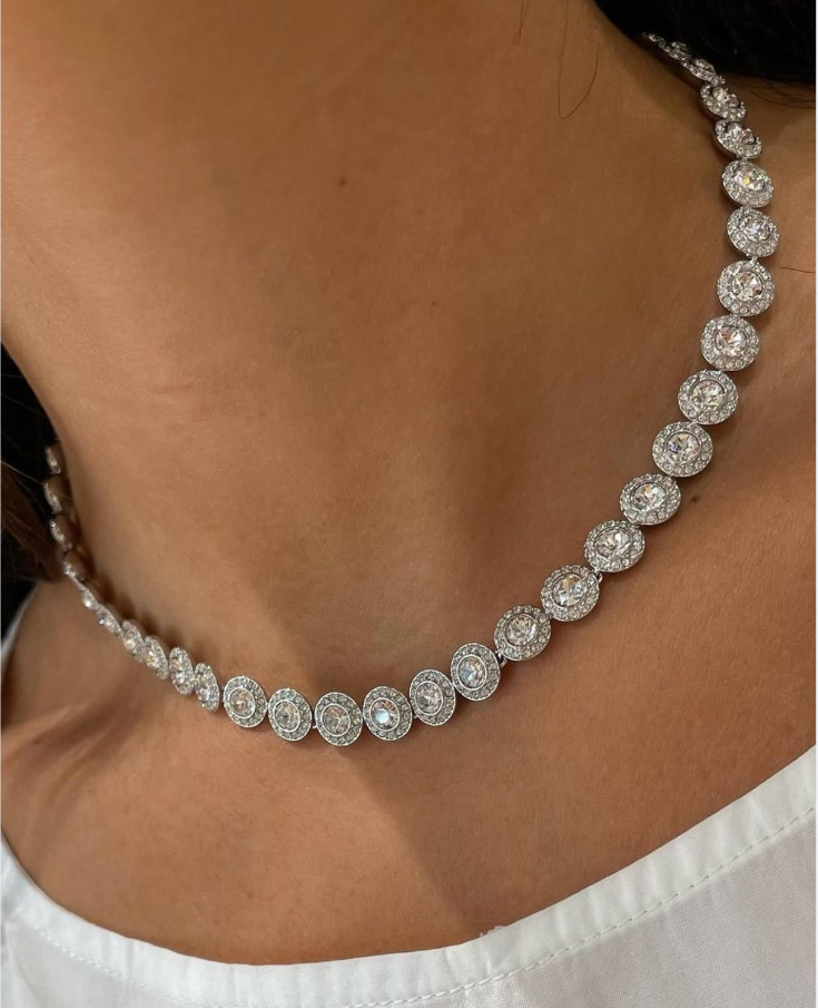 Swarovski Women’s Una Angelic Tennis Necklace Size One Size Comes with exclusive