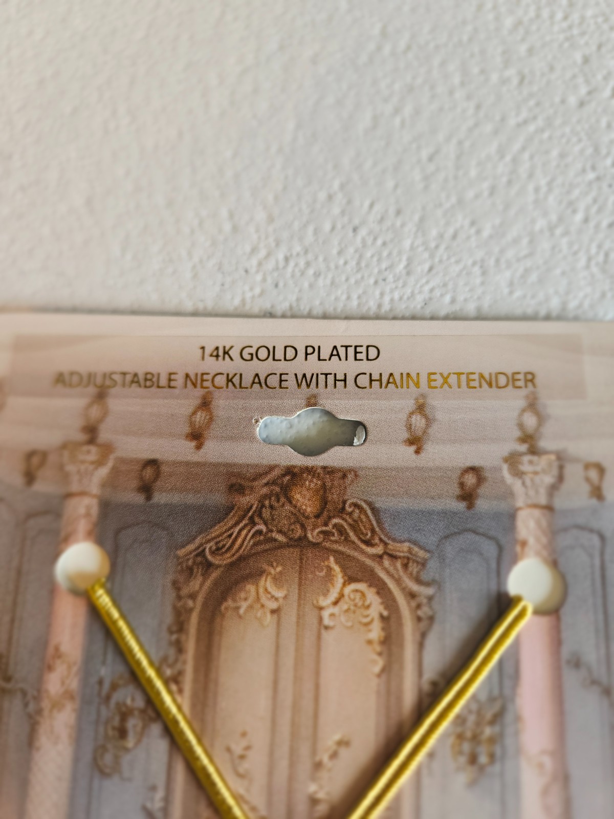 BEAUTY and THE BEAST 14K gold plated necklace