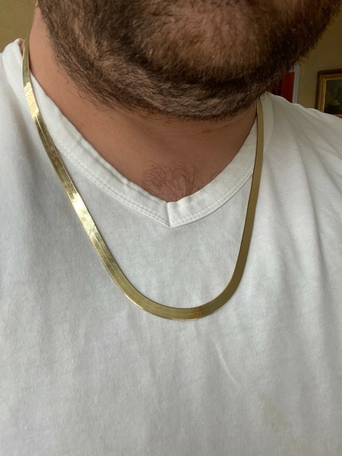 14k Gold Plated Solid 925 Sterling Silver Herringbone Chain Necklace Braid 3-9mm